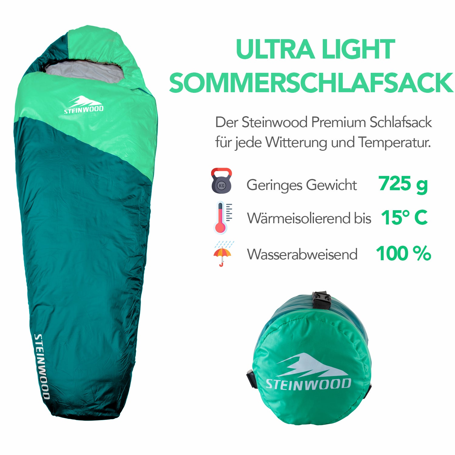 forclaz ultralight schlafsack Sommerschlafsack Ultra Light – Steinwood