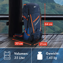 wanderrucksack wieviel liter Steinwood Wanderrucksack 35L