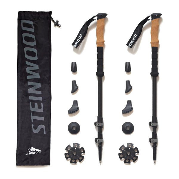 Wanderstöcke 100% Aluminium Teleskop