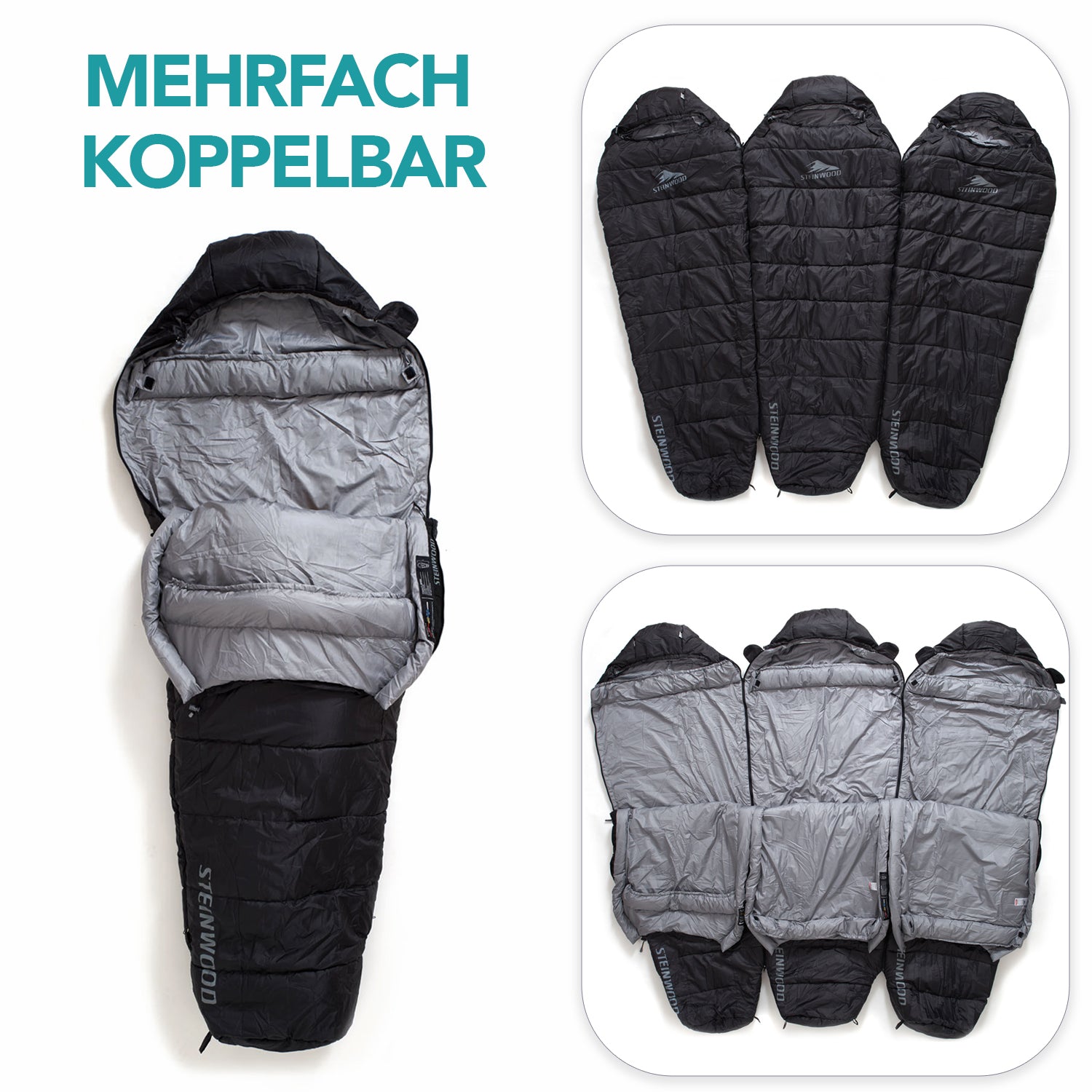 Schlafsack Kompakt 3-4 Season