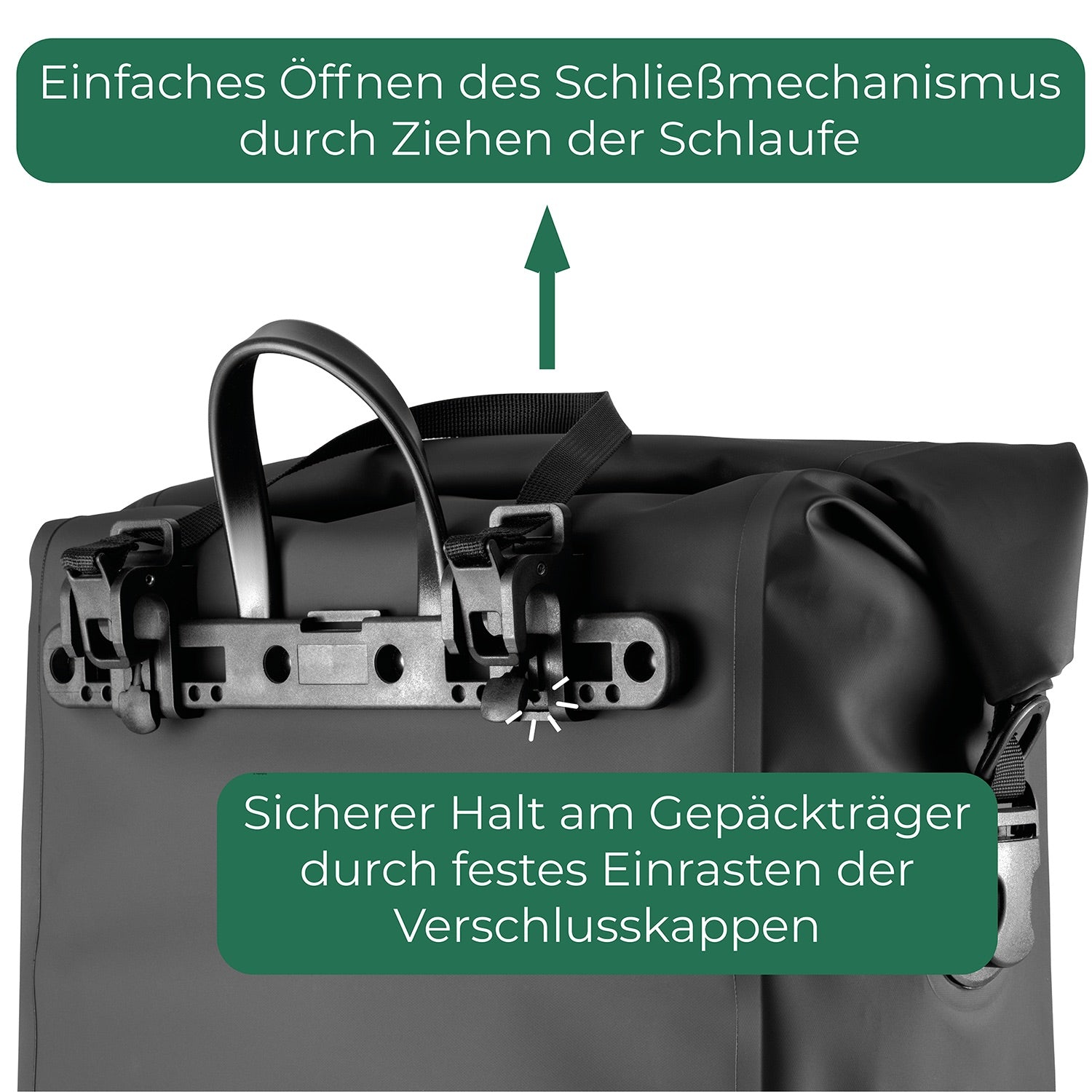 steinwood fahrradtasche Steinwood Premium Fahrradtasche 20 L – Hochwertige Qualität